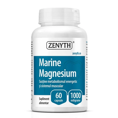 Marine Magnesium, 60 + 60 capsules, Zenyth (50% korting op het tweede product)