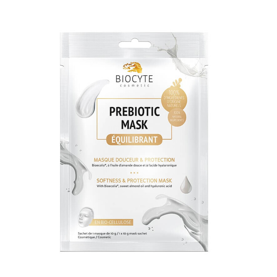 Masque Prébiotique Eclaircissant, 10g, Biocyte