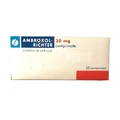 Ambroxol 30 mg, 20 comprimidos, Gedeon Richter Rumanía