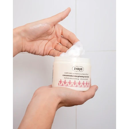 Fortifying mask for dry and damaged hair Cashmere, 200 ml, Ziaja