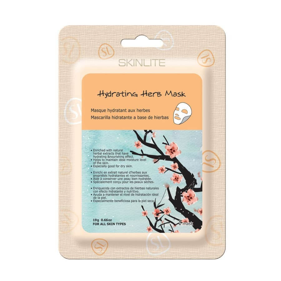 Masque hydratant aux herbes, 19 ml, Skinlite