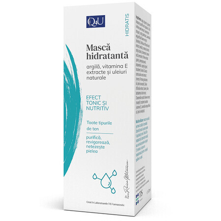 NutriTis hydraterend en tonifiërend masker, 40 ml, Tis Farmaceutic