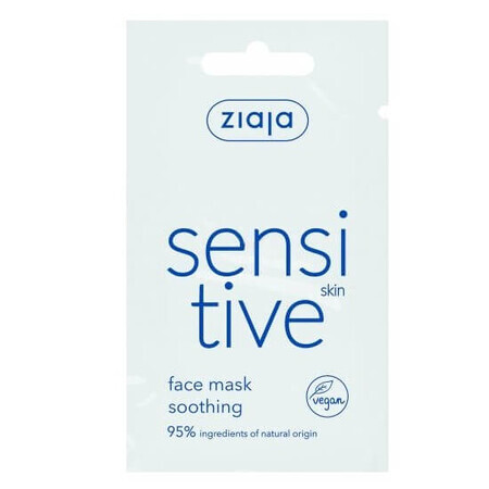 Masca hipoalergenica pentru ten sensibil, 7 ml, Ziaja