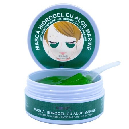 Masque hydrogel aux algues, 60 pièces, Beyoutiful