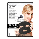 Textiel gezichtsmasker met ontgiftende werking, 23 ml, Iroha
