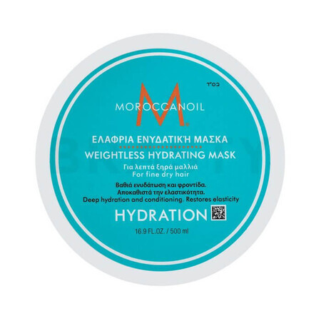 Gewichtloos Hydraterend Masker voor fijn droog haar, 500 ml, Moroccanoil