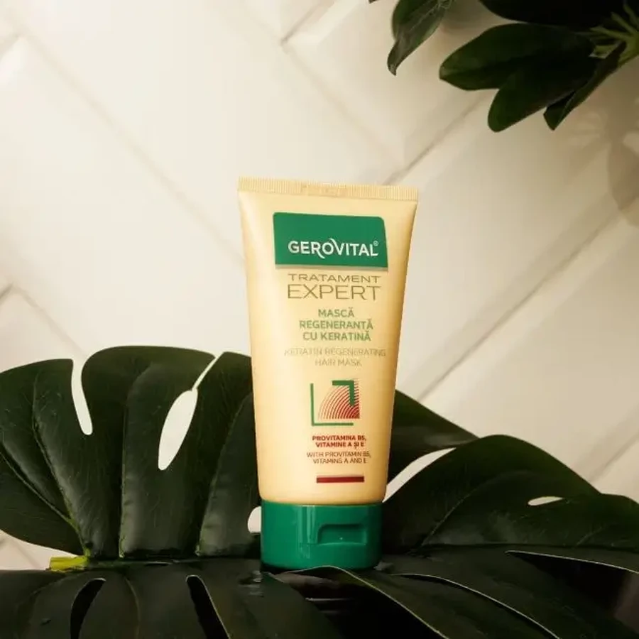 Regenerating mask with keratin Gerovital Expert Treatment, 150 ml, Farmec