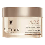 Regenererend masker voor haar met normaal-fijne structuur Absolue Keratine, 200 ml, Rene Furterer