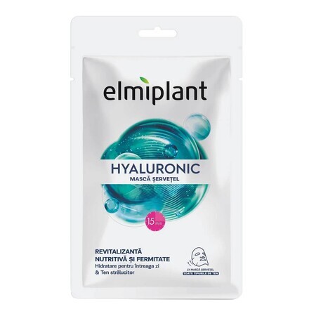Masque de teint hyaluronique, 20 ml, Elmiplant