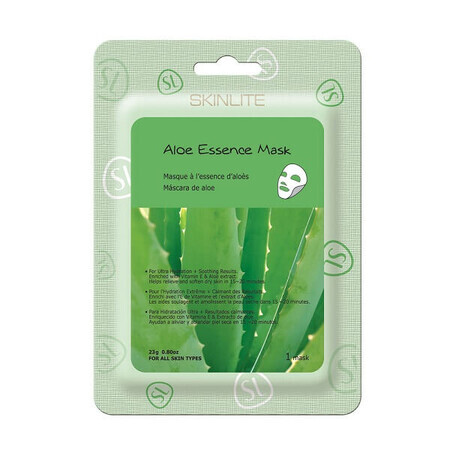 Masca tip servetel ultra hidratanta cu aloe vera si vitamina E, 23 g, Skinlite