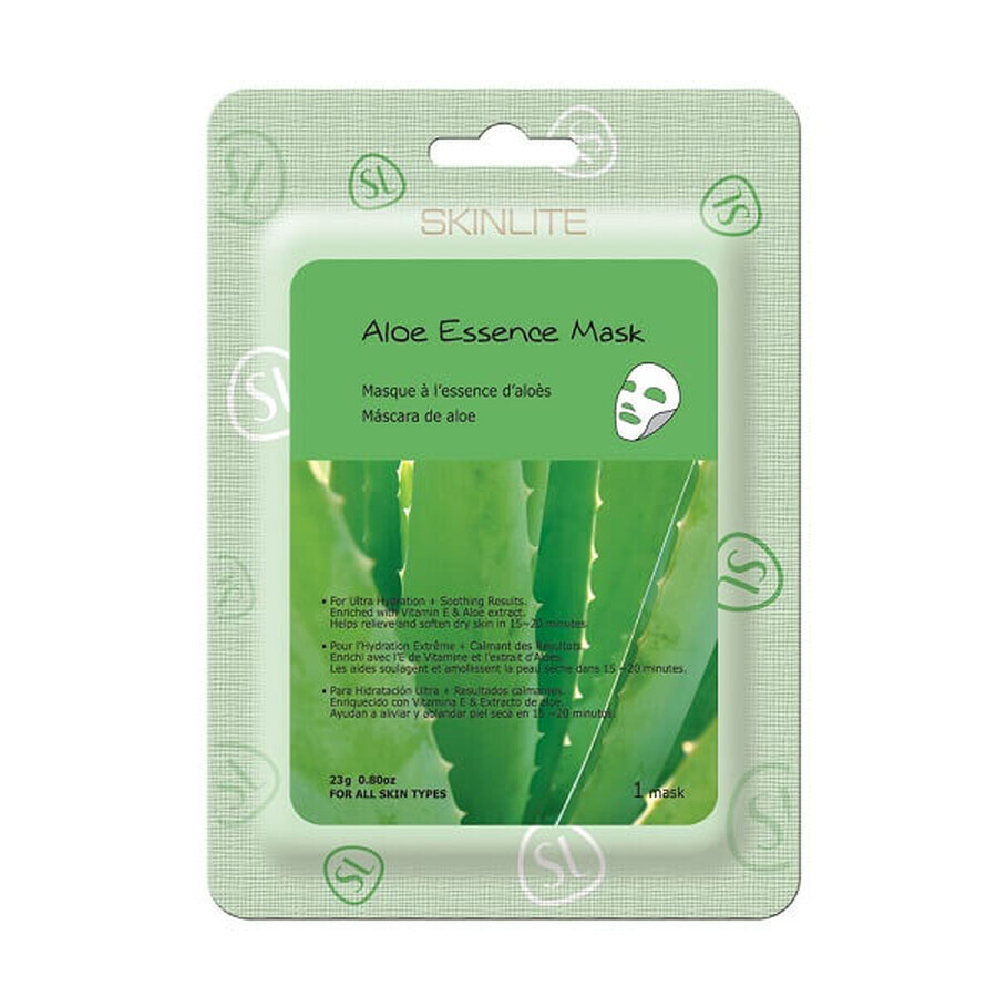 Masque ultra hydratant à l'aloe vera et à la vitamine E, 23 g, Skinlite