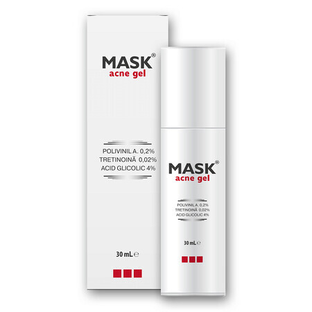 Masque gel pour le traitement des comédons foncés et ouverts, 30 ml, Solartium Group