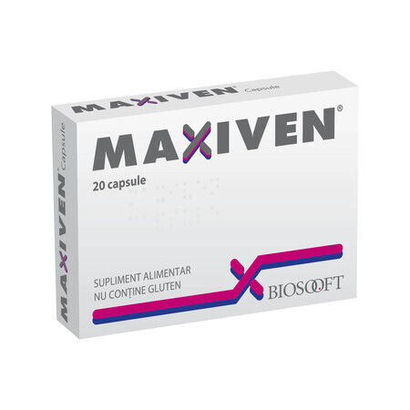 Maxiven, 20 capsules, Biosooft