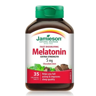 Mélatonine 5 mg, 35 comprimés, Jamieson