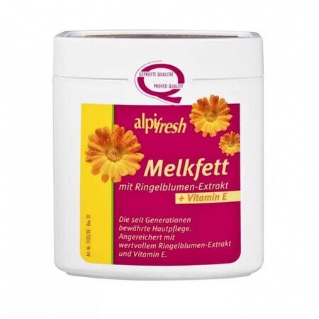 Melkfett Crème émolliente au souci et à la vitamine E Alpifresh, 250 ml, Lenhart Kosmetik
