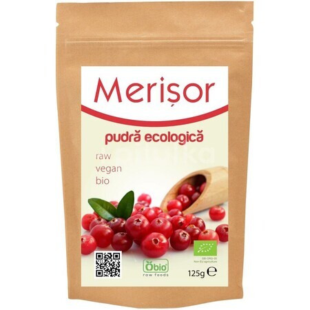 Poudre de cassis bio, 125 g, Obio