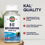 Methylcobalamin (Vitamin B12) 5000mcg Kal, 60 tablets, Secom