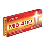 Mig 400, 10 tabletten, Berlin-Chemie Ag