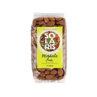 Raw almond, 300g, Solaris