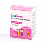 LaxaClean minicyclinders met glycerine voor kinderen, 6 stuks, Viva Pharma