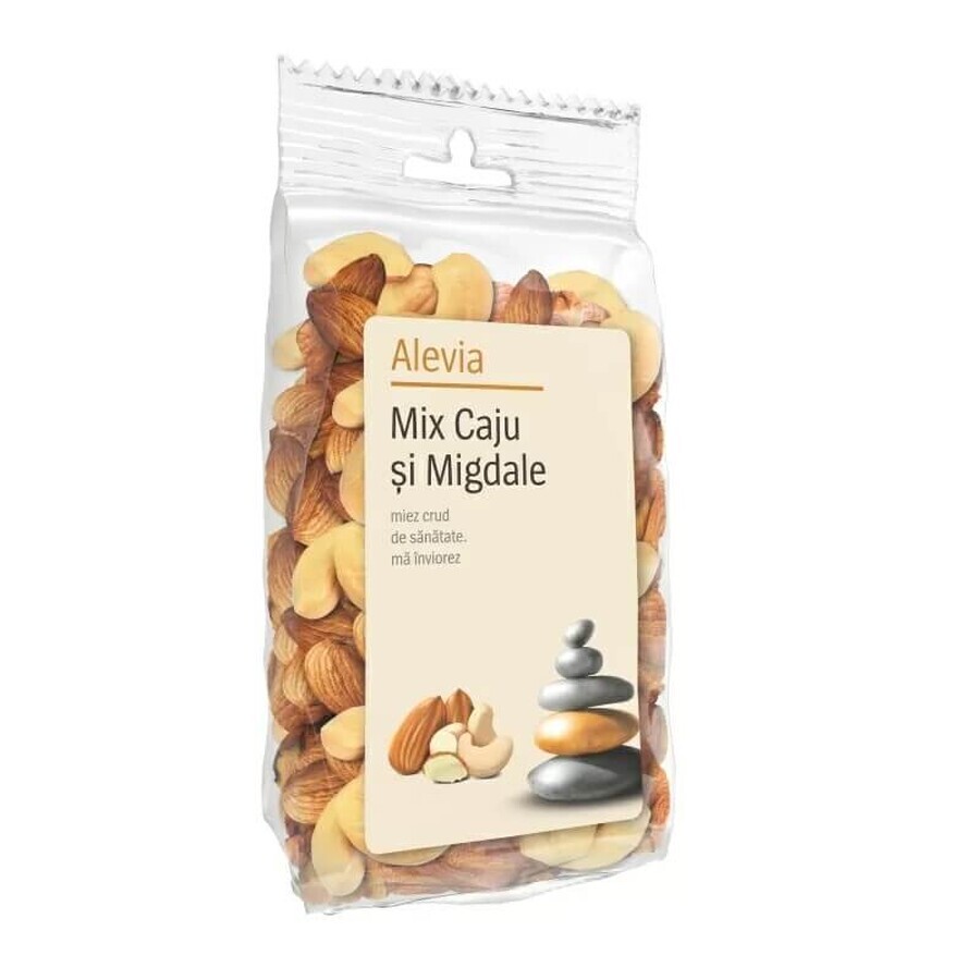 Cashew en amandel mix, 130 g, Alevia