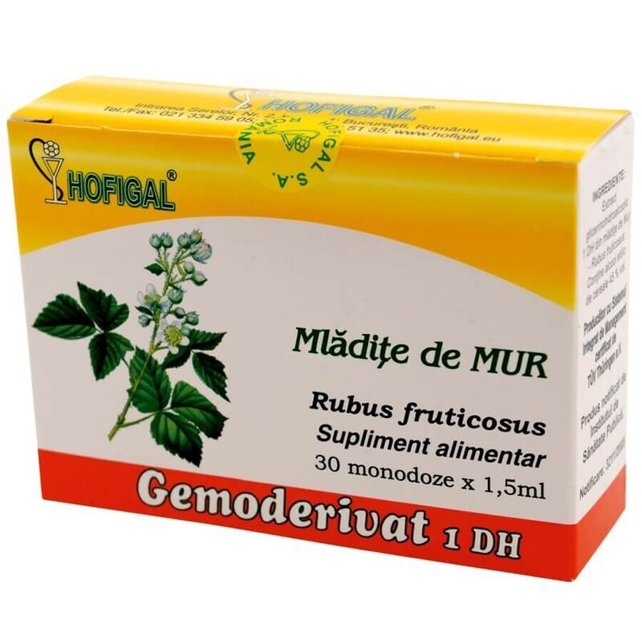 Bourgeon mural Gemoderivat, 30 doses, Hofigal