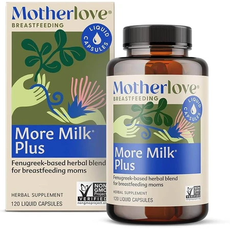 Meer Melk Plus, 120 capsules, Motherlove Herbal