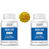 MSM 500, 60 capsules 60 capsules 50% korting op het tweede product, Zenyth