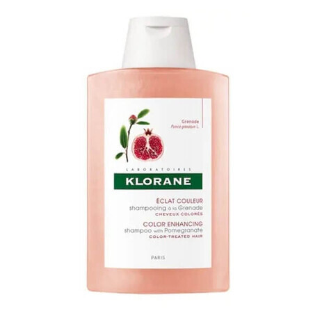 Shampoo met granaatappelextract voor gekleurd haar, 200 ml, Klorane