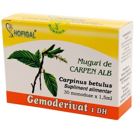 White Hickory Buds Gemoderivat, 30 eenmalige doses, Hofigal