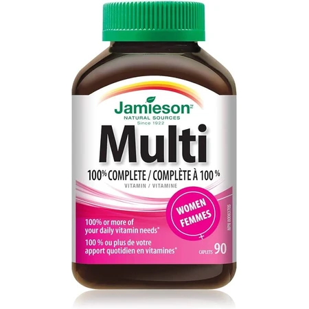 Multi 100% Complete voor vrouwen, 90 capsules, Jamieson