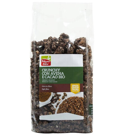 Krokante Musli met havermout en cacao, 375 g, La Finestra Sul Cielo