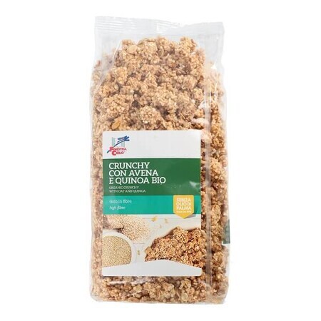 Musli croustillant aux flocons d'avoine et au quinoa, 375 g, La Finiestra Sul Cielo