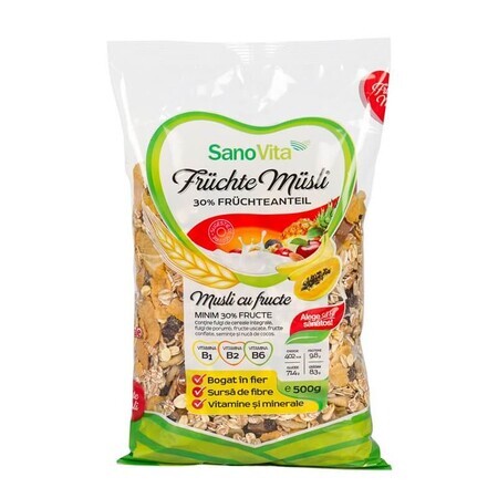 Musli aux fruits, 500 g, Sanovita