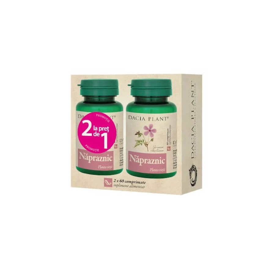 Năpraznic, 60 Tabletten, 1+1, Dacia Plant