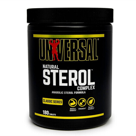 Natural Sterol Complex, 180 comprimidos, Universal Nutrition