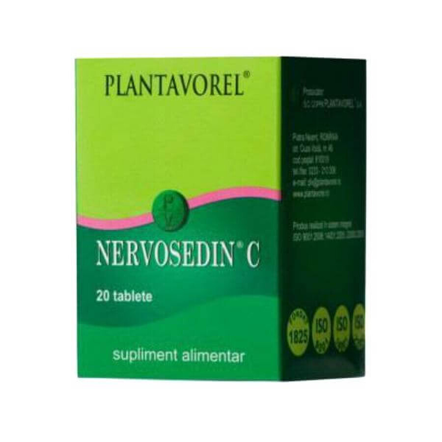 Nervosedin C, 20 tabletten, Plantavorel