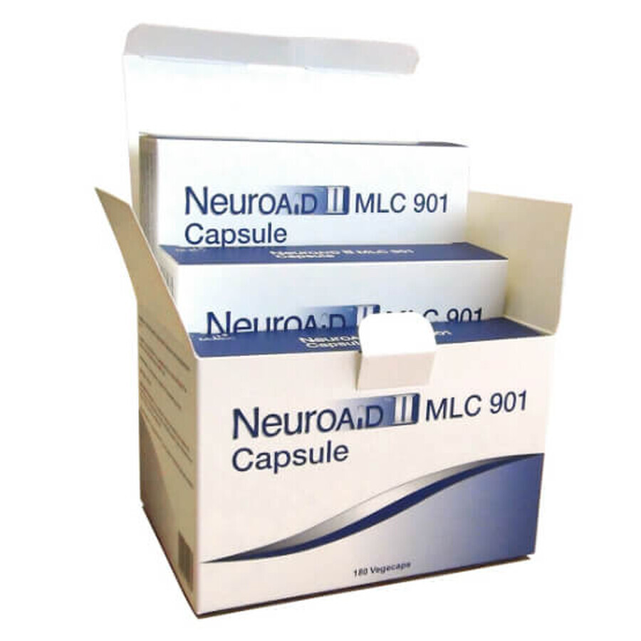 NurAID 2 MLC 901, 180 gélules, Beacons Pharmaceuticals