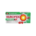 Nurofen Express 200 mg, 10 Weichkapseln, Reckitt Benckiser Healthcare