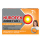 Nurofen Junior 7 ans+ 100 mg avec ar&#244;me d&#39;orange, 12 g&#233;lules, Reckitt Benckiser