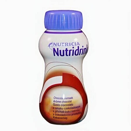 Nutridrink cu aroma de ciocolata, 200 ml, Nutricia