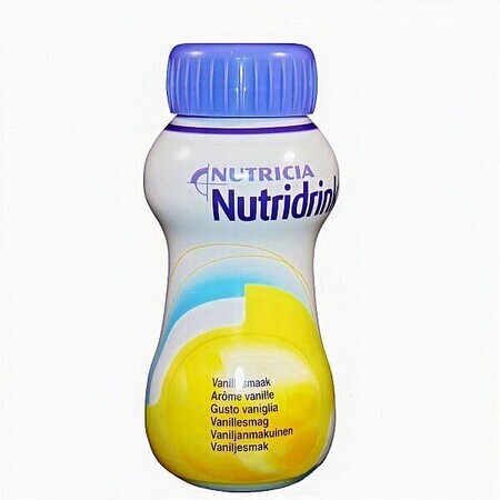 Nutridrink with vanilla flavor, 200 ml, Nutricia