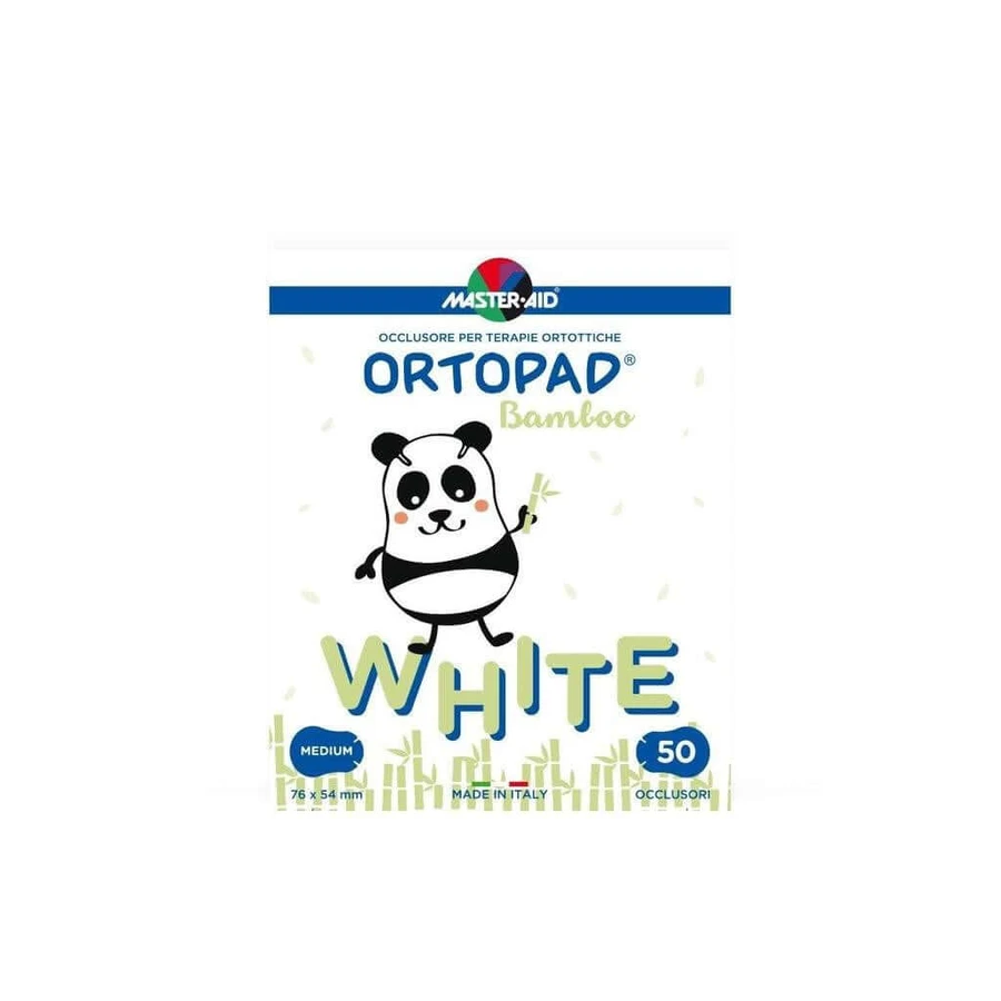 ORTOPAD Wit Master-Aid Medium, 76x54 mm, 50 stuks, Pietrasanta Pharma