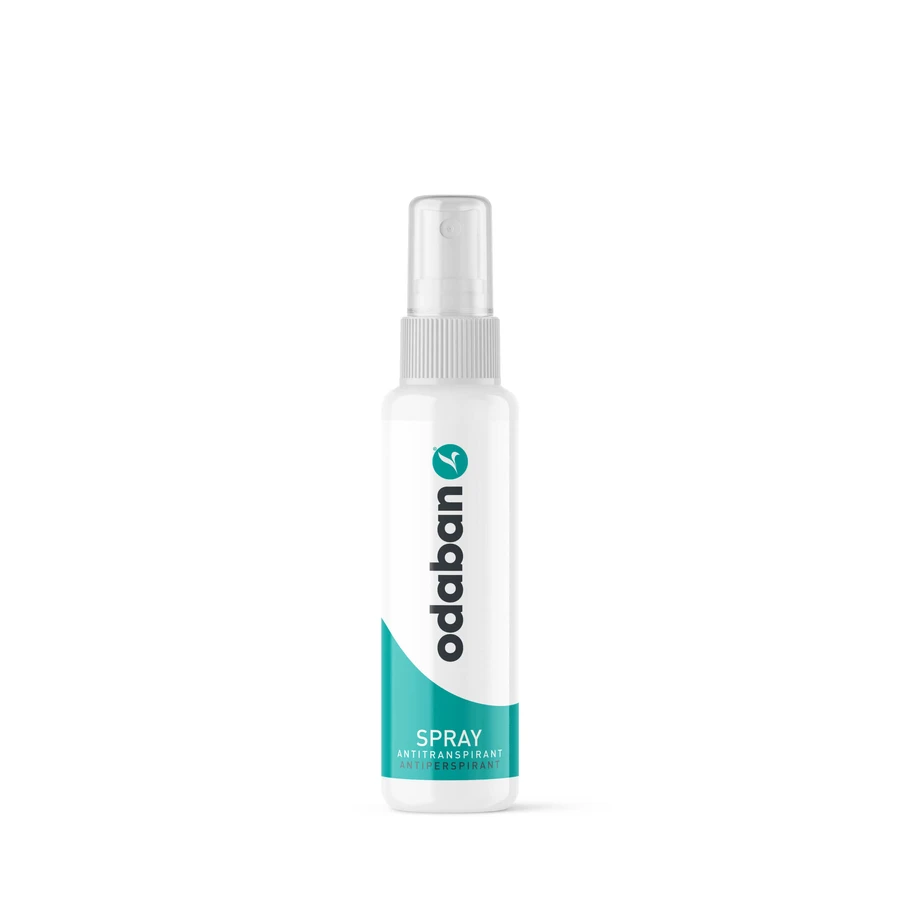 Odaban - Spray discreto para axilas, pies, palmas y cara, 30 ml, Mdm Healthcare