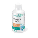 Omega 3 + Vitamine E 1000mg, 90 capsules, Rotta Natura