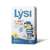 Omega 3 voor kinderen, 60 kauwtabletten, Lysi