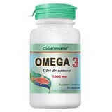 Omega 3 zalmolie 1000 mg, 30 capsules, Cosmopharm