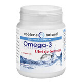 Omega 3 Zalmolie en Vitamine E, 120 capsules, Noblesse