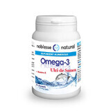 Omega 3 Zalmolie en Vitamine E, 30 capsules, Noblesse