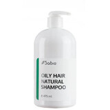 Natuurlijke shampoo voor vet haar, 475 ml, Sabio
